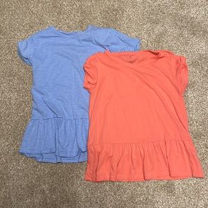 Two Caslon peplum tees